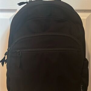 LN Vera Bradley Black Backpack